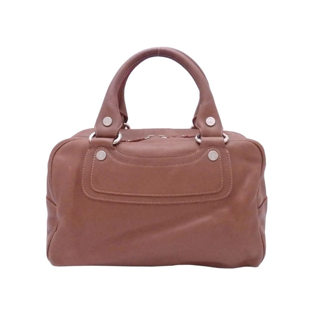 Celine handbag brown leather bag